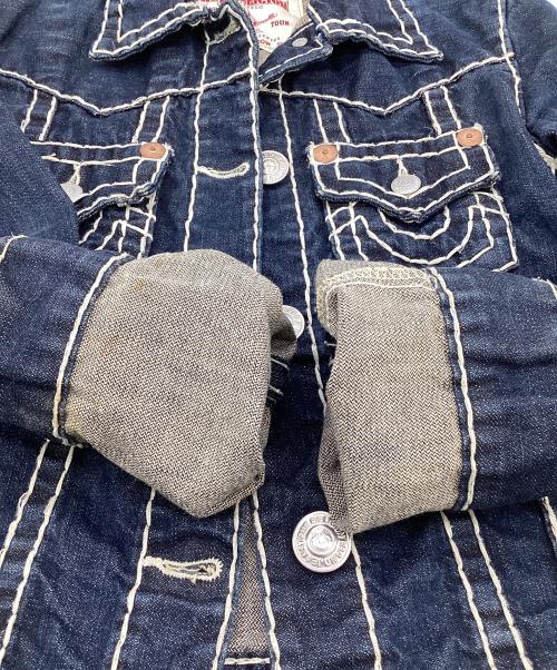 TRUE RELIGION（トゥルー レリジョン）TRUE RELIGION (トゥルー レリジョン) JIMMY SUPER T デニムジャケット インディゴ サイズ:XSの古着・服飾アイテム