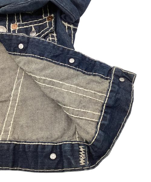 TRUE RELIGION（トゥルー レリジョン）TRUE RELIGION (トゥルー レリジョン) JIMMY SUPER T デニムジャケット インディゴ サイズ:XSの古着・服飾アイテム