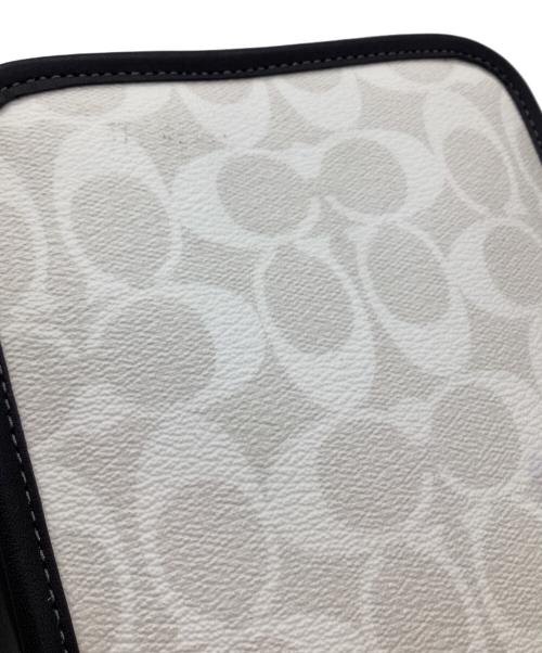 COACH（コーチ）COACH (コーチ) サリバン パック ホワイト×ブラックの古着・服飾アイテム