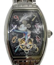 DISNEY（ディズニー）の古着「ミッキー生誕77周年記念腕時計 ファンタジーアワー」｜ブラック