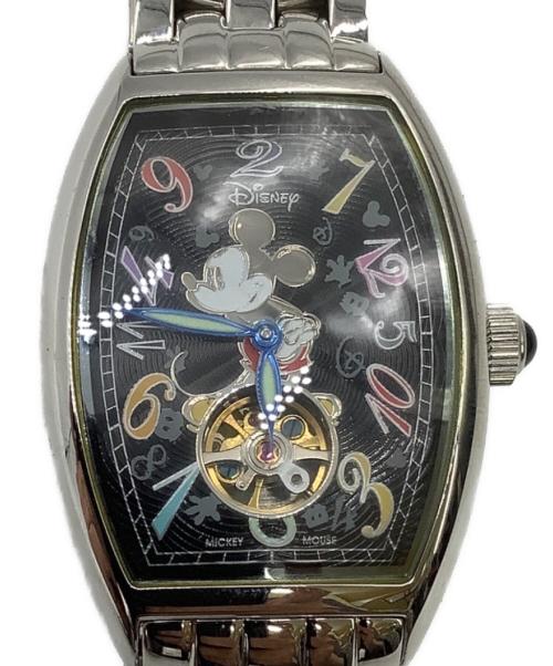 DISNEY（ディズニー）DISNEY (ディズニー) ミッキー生誕77周年記念腕時計 ファンタジーアワー ブラックの古着・服飾アイテム