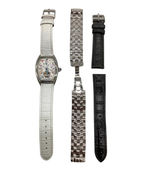 DISNEY（ディズニー）DISNEY (ディズニー) ミッキー生誕77周年記念腕時計 ファンタジーアワー ホワイトの古着・服飾アイテム