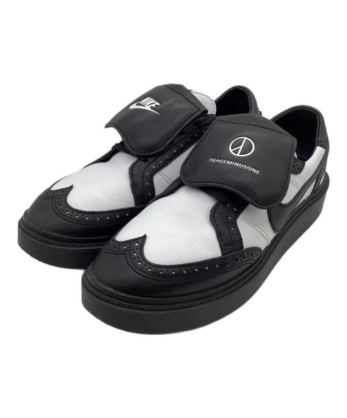 NIKE（ナイキ）NIKE (ナイキ) PEACEMINUSONE (ピースマイナスワン) KWONDO1（クウォンド1）スニーカー ホワイト×ブラック サイズ:26.5㎝の古着・服飾アイテム