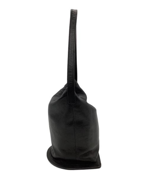 YOHJI YAMAMOTO（ヨウジヤマモト）YOHJI YAMAMOTO (ヨウジヤマモト) ハンドバッグ ブラックの古着・服飾アイテム