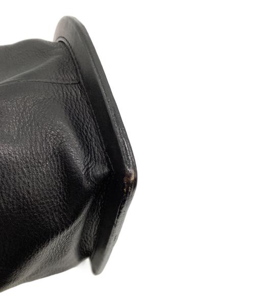 YOHJI YAMAMOTO（ヨウジヤマモト）YOHJI YAMAMOTO (ヨウジヤマモト) ハンドバッグ ブラックの古着・服飾アイテム