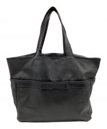 YOHJI YAMAMOTO（ヨウジヤマモト）の古着「トートバッグ」｜ブラック