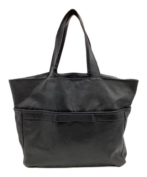 YOHJI YAMAMOTO（ヨウジヤマモト）YOHJI YAMAMOTO (ヨウジヤマモト) トートバッグ ブラックの古着・服飾アイテム