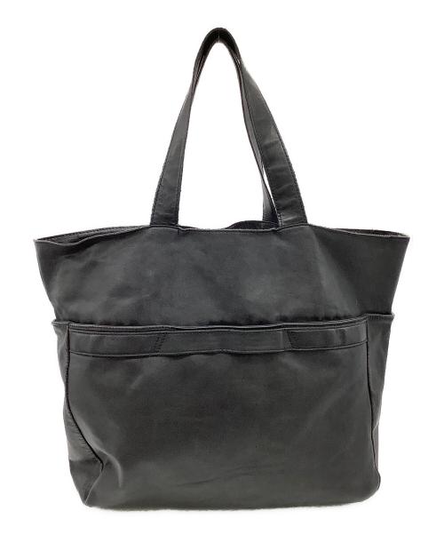 YOHJI YAMAMOTO（ヨウジヤマモト）YOHJI YAMAMOTO (ヨウジヤマモト) トートバッグ ブラックの古着・服飾アイテム
