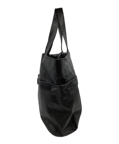 YOHJI YAMAMOTO（ヨウジヤマモト）YOHJI YAMAMOTO (ヨウジヤマモト) トートバッグ ブラックの古着・服飾アイテム