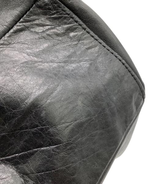 YOHJI YAMAMOTO（ヨウジヤマモト）YOHJI YAMAMOTO (ヨウジヤマモト) トートバッグ ブラックの古着・服飾アイテム