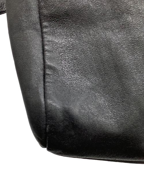 YOHJI YAMAMOTO（ヨウジヤマモト）YOHJI YAMAMOTO (ヨウジヤマモト) トートバッグ ブラックの古着・服飾アイテム