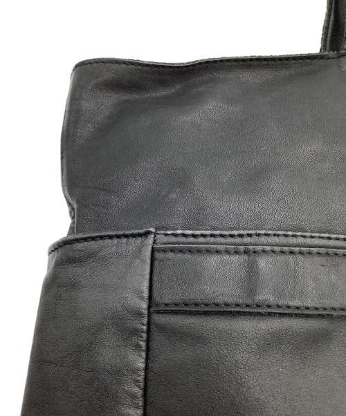 YOHJI YAMAMOTO（ヨウジヤマモト）YOHJI YAMAMOTO (ヨウジヤマモト) トートバッグ ブラックの古着・服飾アイテム