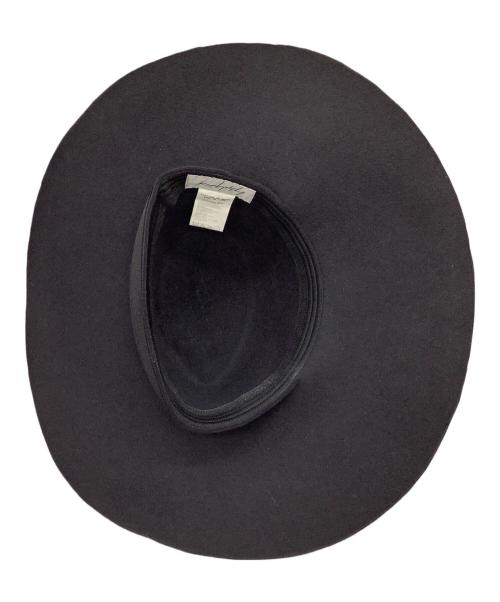 YOHJI YAMAMOTO（ヨウジヤマモト）YOHJI YAMAMOTO (ヨウジヤマモト) ハット ブラック サイズ:表記無の古着・服飾アイテム