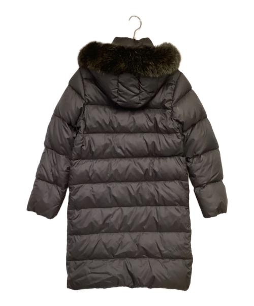 DUVETICA（デュベティカ）DUVETICA (デュベティカ) SHIPS (シップス) フォックスファーダウンコート ブラック サイズ:38の古着・服飾アイテム