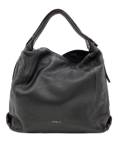 FURLA（フルラ）FURLA (フルラ) エリザベス ハンドバッグ ブラックの古着・服飾アイテム