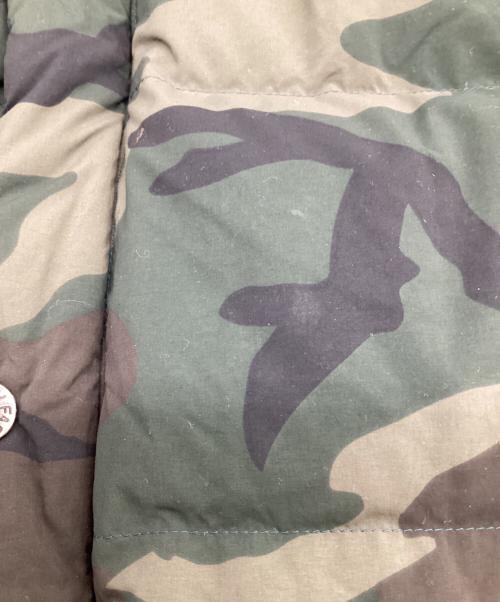 THE NORTH FACE（ザ ノース フェイス）THE NORTH FACE (ザ ノース フェイス) Novelty CAMP Sierra Short（ノベルティー キャンプ シエラ ショート）ダウンジャケット グリーン サイズ:Lの古着・服飾アイテム