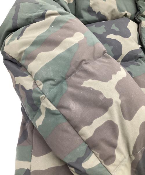 THE NORTH FACE（ザ ノース フェイス）THE NORTH FACE (ザ ノース フェイス) Novelty CAMP Sierra Short（ノベルティー キャンプ シエラ ショート）ダウンジャケット グリーン サイズ:Lの古着・服飾アイテム