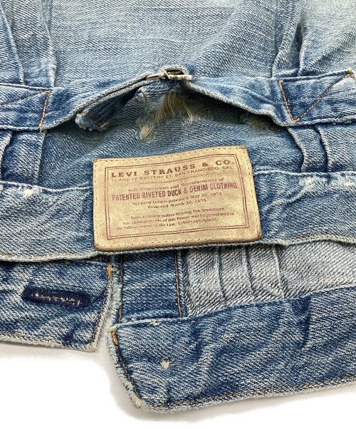 LEVI'S VINTAGE CLOTHING（リーバイス ビンテージ クロージング）LEVI'S VINTAGE CLOTHING (リーバイス ビンテージ クロージング) 1880 TRIPLE PLEAT BLOUSE GOOSE EGG ブルー サイズ:XSの古着・服飾アイテム