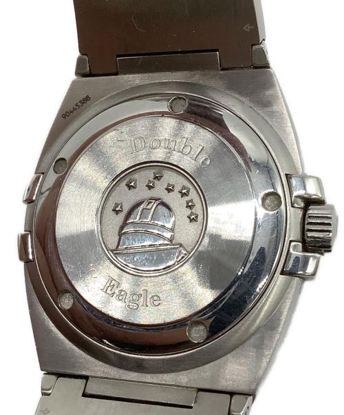 OMEGA（オメガ）OMEGA (オメガ) CONSTELLATION DOUBLE EAGLE（コンステレーション ダブル イーグル）クォーツ 腕時計 ブラックの古着・服飾アイテム