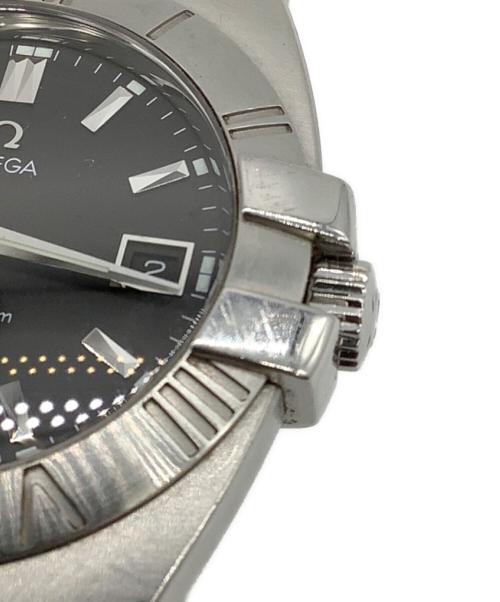 OMEGA（オメガ）OMEGA (オメガ) CONSTELLATION DOUBLE EAGLE（コンステレーション ダブル イーグル）クォーツ 腕時計 ブラックの古着・服飾アイテム