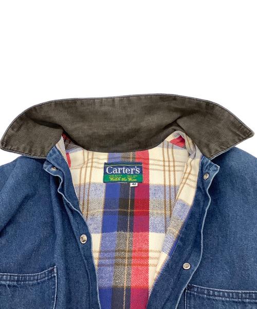 Carter's（カーターズ）Carter's (カーターズ) カバーオール インディゴ サイズ:42の古着・服飾アイテム