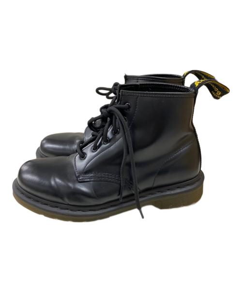 Dr.Martens（ドクターマーチン）Dr.Martens (ドクターマーチン) YSスムース6ホールブーツ ブラック サイズ:UK8の古着・服飾アイテム