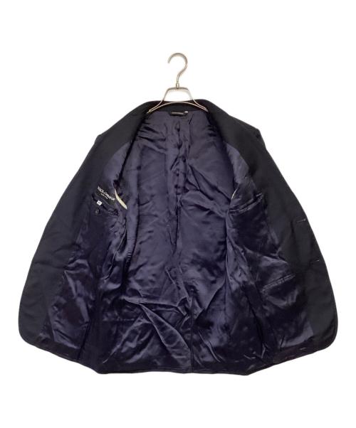 DOLCE & GABBANA（ドルチェ＆ガッバーナ）DOLCE & GABBANA (ドルチェ＆ガッバーナ) テーラードジャケット ネイビー サイズ:48の古着・服飾アイテム