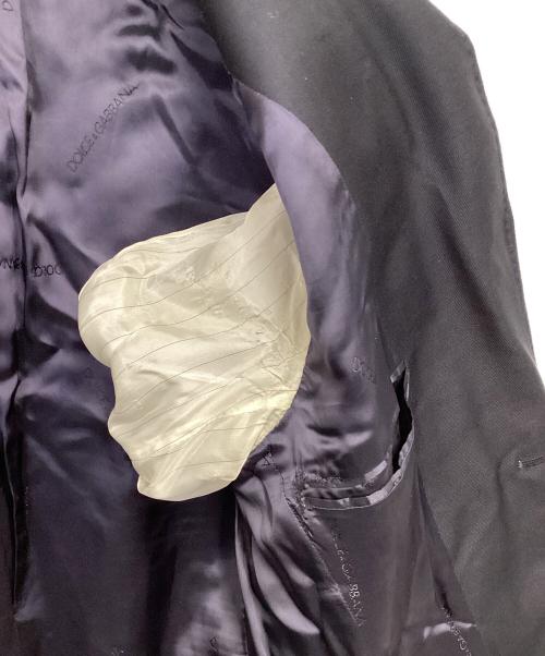 DOLCE & GABBANA（ドルチェ＆ガッバーナ）DOLCE & GABBANA (ドルチェ＆ガッバーナ) テーラードジャケット ネイビー サイズ:48の古着・服飾アイテム