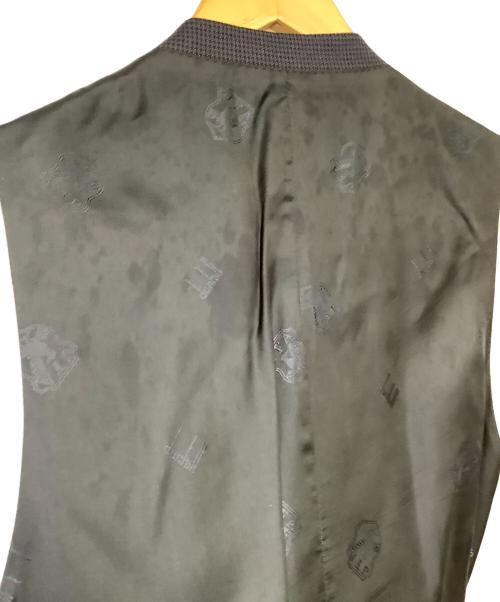 ALFRED DUNHILL（アルフレッド・ダンヒル）ALFRED DUNHILL (アルフレッド・ダンヒル) JFA（日本代表）2B 3ピース ネクタイ付 ネイビー サイズ:上7-46Y 下8-50Jの古着・服飾アイテム