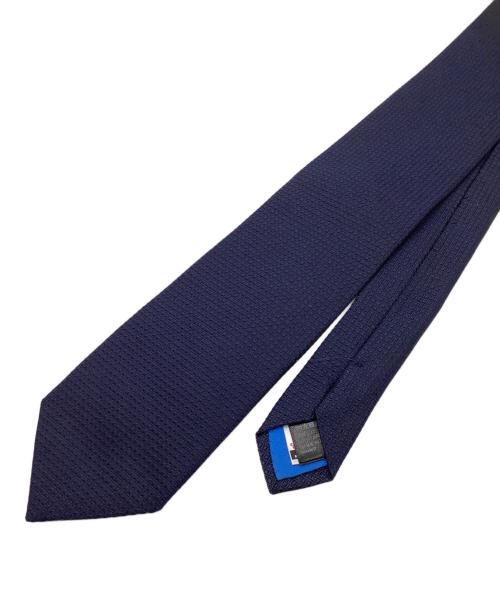 ALFRED DUNHILL（アルフレッド・ダンヒル）ALFRED DUNHILL (アルフレッド・ダンヒル) JFA（日本代表）2B 3ピース ネクタイ付 ネイビー サイズ:上7-46Y 下8-50Jの古着・服飾アイテム