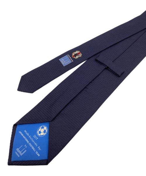 ALFRED DUNHILL（アルフレッド・ダンヒル）ALFRED DUNHILL (アルフレッド・ダンヒル) JFA（日本代表）2B 3ピース ネクタイ付 ネイビー サイズ:上7-46Y 下8-50Jの古着・服飾アイテム