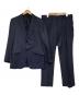 ALFRED DUNHILL（アルフレッド・ダンヒル）の古着「JFA（日本代表）2B 3ピース ネクタイ付」｜ネイビー