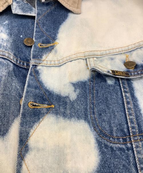 LEE（リー）LEE (リー) STORM RIDER（ストーム ライダー）デニムジャケット ブルー×アイボリー サイズ:46の古着・服飾アイテム