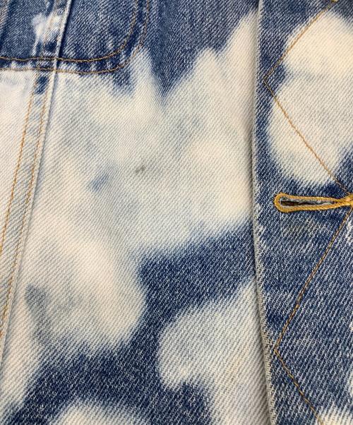 LEE（リー）LEE (リー) STORM RIDER（ストーム ライダー）デニムジャケット ブルー×アイボリー サイズ:46の古着・服飾アイテム