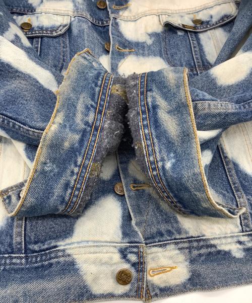 LEE（リー）LEE (リー) STORM RIDER（ストーム ライダー）デニムジャケット ブルー×アイボリー サイズ:46の古着・服飾アイテム