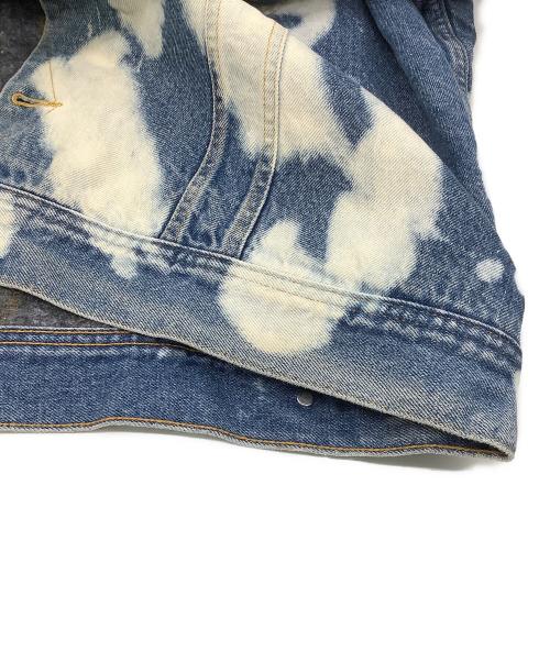 LEE（リー）LEE (リー) STORM RIDER（ストーム ライダー）デニムジャケット ブルー×アイボリー サイズ:46の古着・服飾アイテム