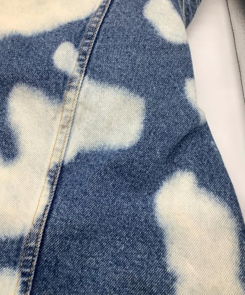LEE（リー）LEE (リー) STORM RIDER（ストーム ライダー）デニムジャケット ブルー×アイボリー サイズ:46の古着・服飾アイテム