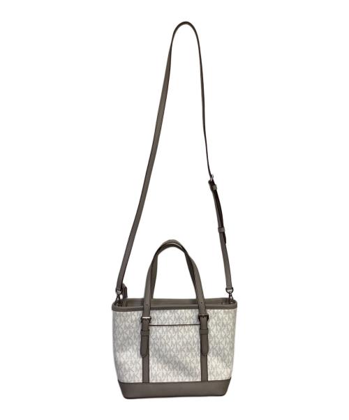 MICHAEL KORS（マイケル・コース）MICHAEL KORS (マイケル・コース) 2WAYバッグ グレーの古着・服飾アイテム