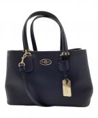 COACHコーチ）の古着「Small Kit Carryall」｜ネイビー