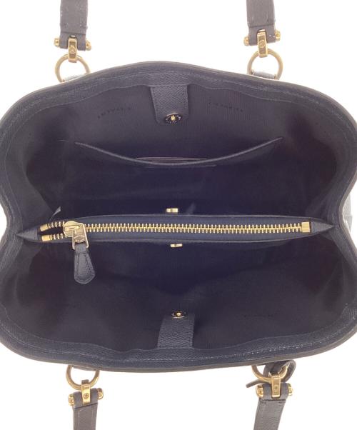COACH（コーチ）COACH (コーチ) Small Kit Carryall ネイビーの古着・服飾アイテム