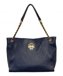 TORY BURCH（トリーバーチ）の古着「チェーンショルダーバッグ」｜ネイビー