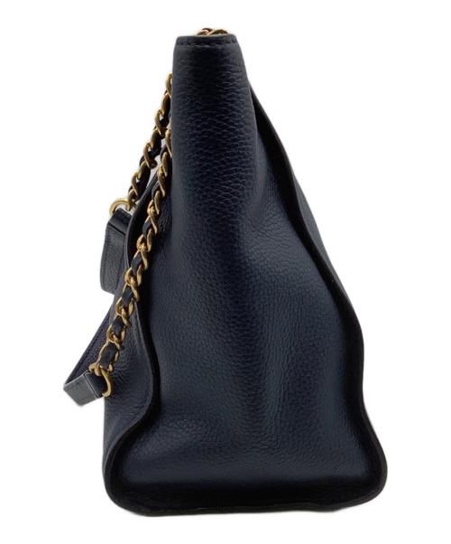 TORY BURCH（トリーバーチ）TORY BURCH (トリーバーチ) チェーンショルダーバッグ ネイビーの古着・服飾アイテム