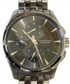 HAMILTONハミルトン）の古着「ジャズマスター クロノグラフ 自動巻き腕時計」｜ブラック