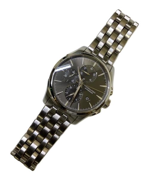 HAMILTON（ハミルトン）HAMILTON (ハミルトン) ジャズマスター クロノグラフ 自動巻き腕時計 ブラックの古着・服飾アイテム