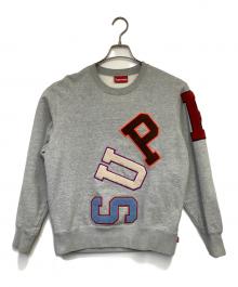 SUPREME（シュプリーム）の古着「BIG ARC CREWNECK（ビッグ アーチ クルーネック）」｜グレー