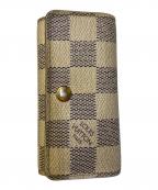 LOUIS VUITTONルイ ヴィトン）の古着「ダミエ アズール ミュルティクレ4 キーケース」