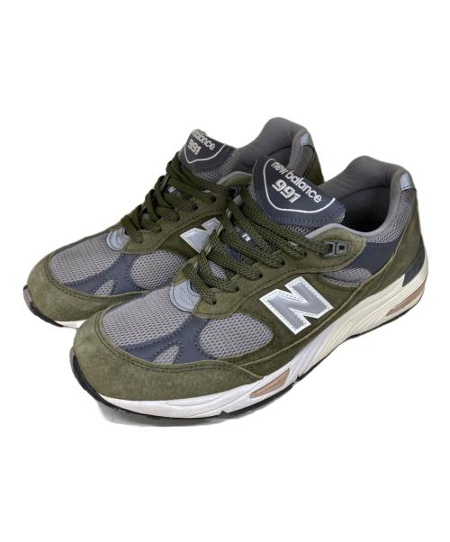 NEW BALANCE（ニューバランス）NEW BALANCE (ニューバランス) スニーカー グリーン サイズ:26ｃｍの古着・服飾アイテム