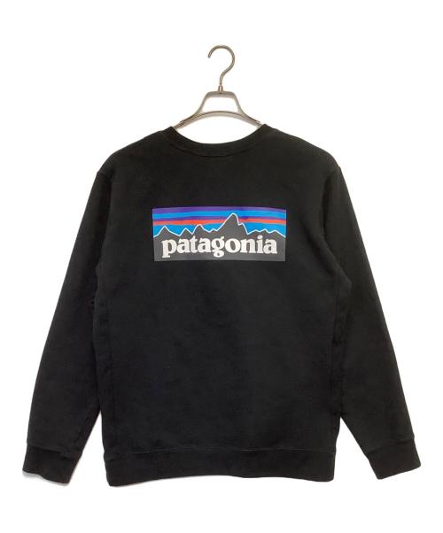 Patagonia（パタゴニア）Patagonia (パタゴニア) クルーネックスウェット ブラック サイズ:Lの古着・服飾アイテム