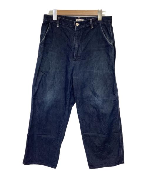 AURALEE（オーラリー）AURALEE (オーラリー) HARD TWIST LIGHT DENIM PANTS（ハード ツイスト ライト デニムパンツ） インディゴ サイズ:3の古着・服飾アイテム