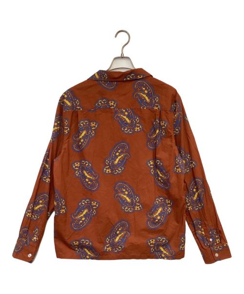 stussy（ステューシー）stussy (ステューシー) オープンカラーシャツ ブラウン サイズ:Mの古着・服飾アイテム